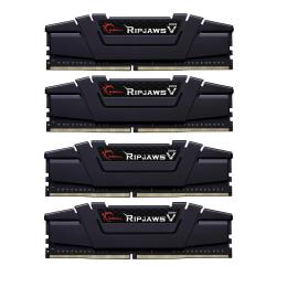 Модуль пам'яті DDR4 32GB (4x8) G.Skill 4000 MHz Ripjaws V Black (F4-4000C18Q-32GVK) Б/в