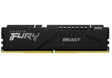 Модуль пам'яті Kingston Fury DDR5 8GB 5200MHz Beast Black (KF552C40BB-8)