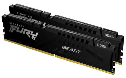 Модуль пам'яті Kingston Fury DDR5 32GB (2x16) 5600MHz Beast Black AMD EXPO (KF556C36BBEK2-32)