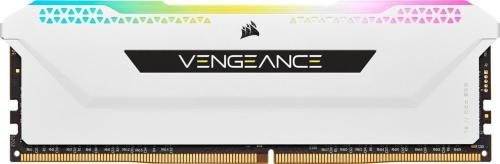 Модуль пам'яті Corsair DDR4 16Gb Vengeance RGB Pro SL White 3200MHz (CMH32GX4M2E3200C16W 1 of 2 kit) Б/в