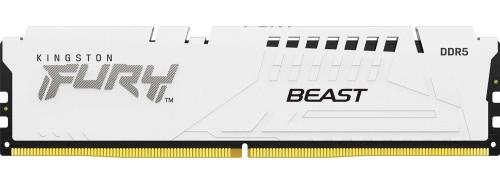Модуль пам'яті Kingston Fury DDR5 32GB 5600MHz Beast White XMP (KF556C40BW-32)