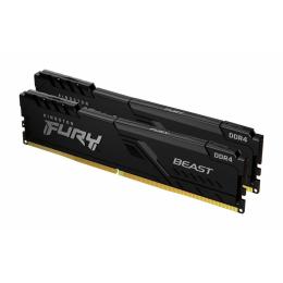 Модуль пам'яті Kingston Fury DDR4 32Gb (2x16) Beast 3200 MHz Black (KF432C16BB1K2/32)