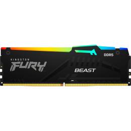 Модуль пам'яті Kingston Fury DDR5 32GB 5600Mhz Beast RGB Black (KF556C36BBE2A-32)