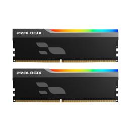 Модуль пам'яті ProLogix DDR5 32GB (2x16) Onyx 6000Mhz Black RGB (PRO32GB6000YBR5K)