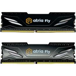 Модуль пам'яті ATRIA DDR4 32Gb (2x16) 3200MHz Fly Black UAT43200CL18BK2/32 (UAT43200CL18BK2/32)
