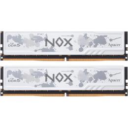 Модуль пам'яті Apacer DDR5 32Gb (2x16) 5600Mhz NOX White (AH5U32G56C522MWAA-2)