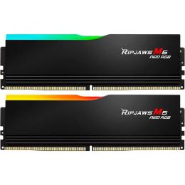 Модуль пам'яті G.Skill DDR5 32GB (2x16) Ripjaws M5 6400Mhz Neo RGB Black AMD EXPO (F5-6400J3240G16GX2-RM5NRK)