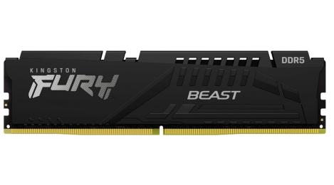 Модуль пам'яті Kingston Fury DDR5 16GB 5600Mhz Beast Black AMD EXPO (KF556C36BBE-16)