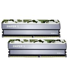 Модуль пам'яті G.Skill DDR4 16Gb (2x8) SniperX Classic Camo 3200 MHz (F4-3200C16D-16GSXFB)