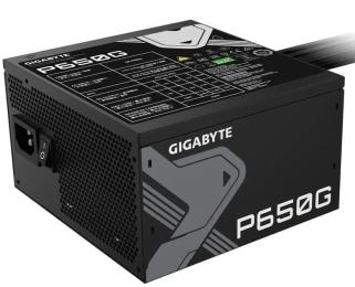 Блок живлення GIGABYTE 650W GP-P650G 80+Gold 80+ Gold (GP-P650G) Black Б/в