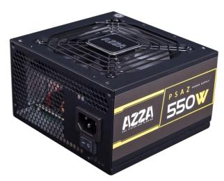 Блок живлення AZZA 550W 80+ Bronze (PSAZ-550W) Black