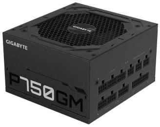Блок живлення GIGABYTE P750GM 750W 80 Plus Gold 80+ Gold (GP-P750GM) Black
