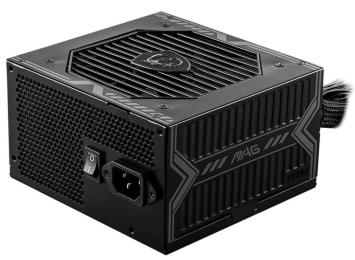Блок живлення MSI MAG A750BN PCIE5 80+ Bronze (MAG A750BN PCIE5) Black Б/в