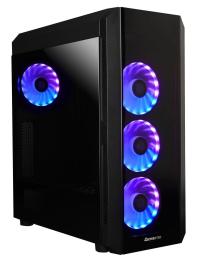 Корпус Chieftec SCORP 3 W GL-03B-UC-OP Black (GL-03B-UC-OP)