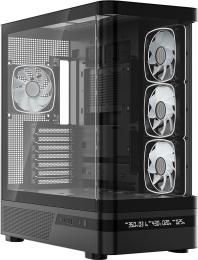 Корпус Modecom VOLCANO AQ200 ARGB MIDI BLACK (MC-A-AQ200-4FA-B)