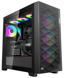 Корпус PcCooler PсCOOLER CPS чорний (C3D510 BK ARGB)
