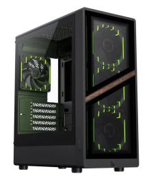 Корпус GameMax Aeris 330 GB Без БП Black (AERIS 330 GB) Б/в