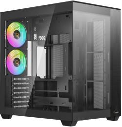 Корпус Ocypus Delta C74 ARGB Black (DELTA-C74-BKD200XX-GL)