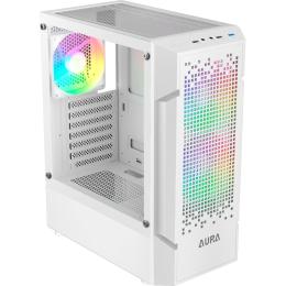 Корпус GAMDIAS AURA GC7 ARGB Tempered Glass без БП White (4711514500684)