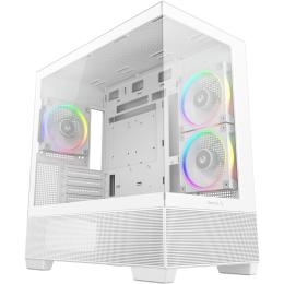 Корпус Deepcool CG380 3F Без БЖ White (R-CG380-WHAGM3-G)