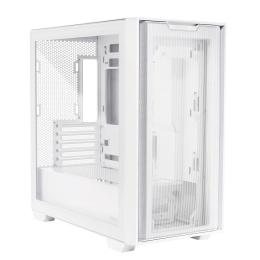 Корпус ASUS A21 White Tempered Glass без БП (90DC00H3-B09010)