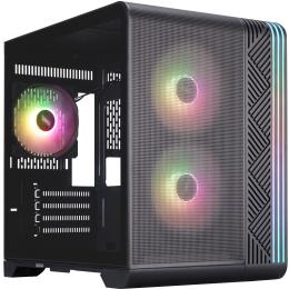 Корпус 1stPlayer VT5-BK-3F7 Black (VT5-BK-3F7)