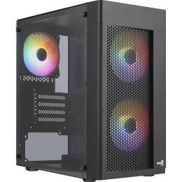Корпус Aerocool Hexform-G-BK-v2 Black без БП (ACCS-PV38033.11)