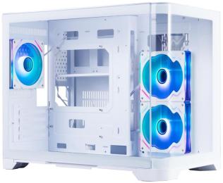 Корпус 1stPlayer UV6-WH-2FC7R-W-1FC7-W White без БП (UV6-WH-2FC7R-W-1FC7-W)