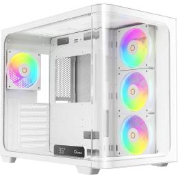 Корпус Ocypus Iota C70 Curve ARGB Digital White (IOTA-C70-WHD400CD-GL)