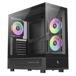 Корпус GameMax NEX C51 Tempered Glass без БЖ Black (NEX C51 BK)