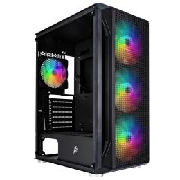Корпус 1stPlayer X5-BK-4F1 Black 750W (X5-BK-4F1-PS-750FK-EU)