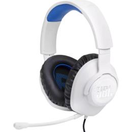 Ігрова гарнітура JBL Quantum 100P Console White (JBLQ100PWHTBLU)
