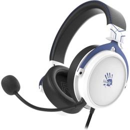 Ігрова гарнітура Bloody A4Tech M590i USB + 4-Pin 3.5 mm White (M590i (Sports Navy))