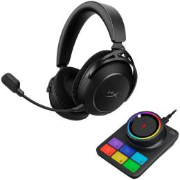 Ігрова гарнітура HyperX Cloud Alpha 2 WL/BT/mini-jack/USB-A/USB-C Black (AJ5C7AA)