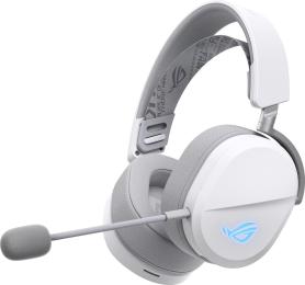 Ігрова гарнітура ASUS ROG Pelta USB-A/BT/WL RGB White (90YH0410-BHUA10)