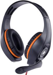 Ігрова гарнітура Gembird GHS-05-O Black-Orange (GHS-05-O)