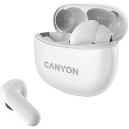 Навушники Canyon TWS TWS-5 White (CNS-TWS5W)