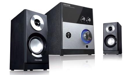 Акустична система Microlab 2.1 M-880 Black-Silver (M-880)
