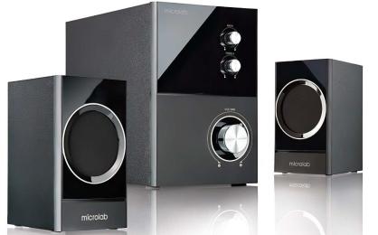 Акустична система Microlab 2.1 M-223 Black (M-223)