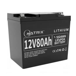 Акумуляторна батарея для ДБЖ Matrix 12.8 V / 80 А*ч (MLR 1280)