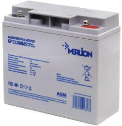 Акумуляторна батарея для ДБЖ Merlion AGM 12 V / 20 А*ч (GP12200M5)