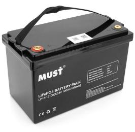 Акумуляторна батарея для ДБЖ Must LiFePO4 12.8 V / 100 А*ч (LP15-12100)