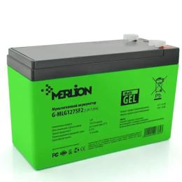 Акумуляторна батарея для ДБЖ Merlion AGM 12 V / 7.5 А*ч (G-MLG1275F2)