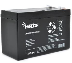Акумуляторна батарея для ДБЖ Merlion AGM 12 V / 9 А*ч (GP1290F2B)