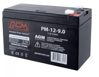 Акумуляторна батарея для ДБЖ Powercom AGM 12 V / 9 А*ч (PM-12-9)