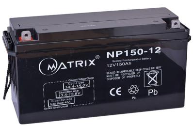 Акумуляторна батарея для ДБЖ Matrix AGM VRLA 12 V / 150 А*ч (NP150-12)