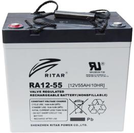 Акумуляторна батарея для ДБЖ Ritar AGM VRLA 12 V / 55 А*ч (EV12-55)
