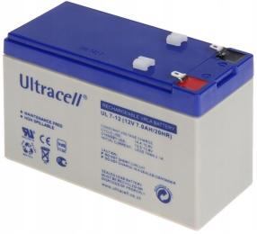 Акумуляторна батарея для ДБЖ Ultracell AGM 12 V / 7 А*ч (UL7-12)