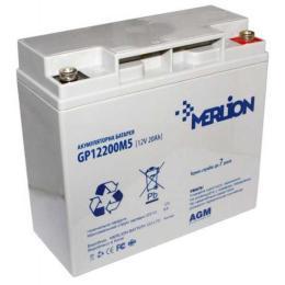 Акумуляторна батарея для ДБЖ Merlion AGM 12 V / 20 А*ч (GP12200M5PREMIUM)