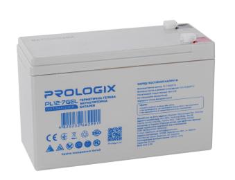 Акумуляторна батарея для ДБЖ ProLogix GEL 12 V / 7 А*ч (PL12-7GEL)